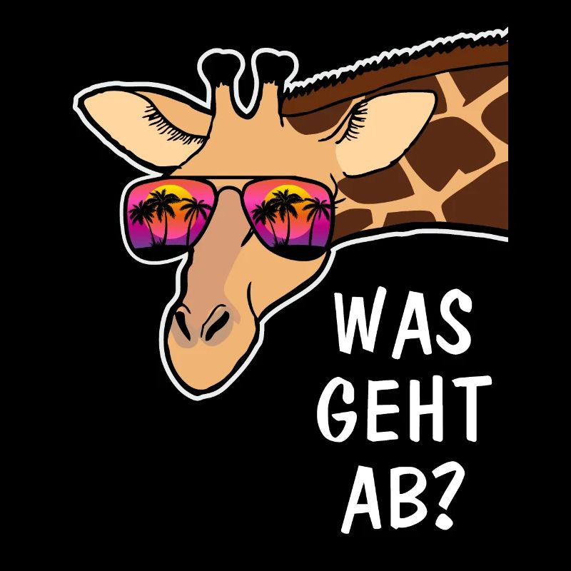 Coole Giraffe Lustiges Tier Geschenk Tierpfleger