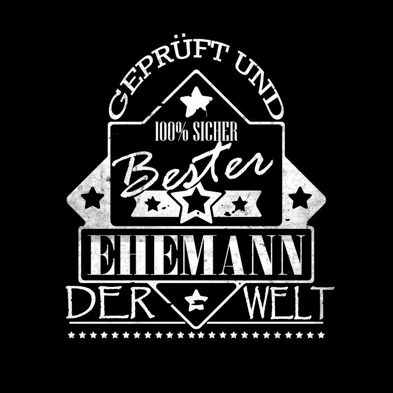 Bester Ehemann der Welt Tshirt Spruch vergeben