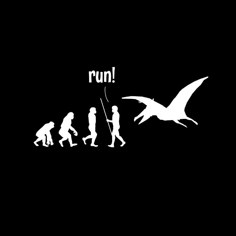 Dinosaur evolution gift for dinosaur friends