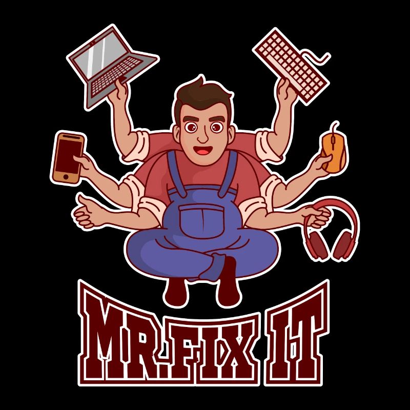 Mr. Fix IT Admin IT-Betrieb Informatiker