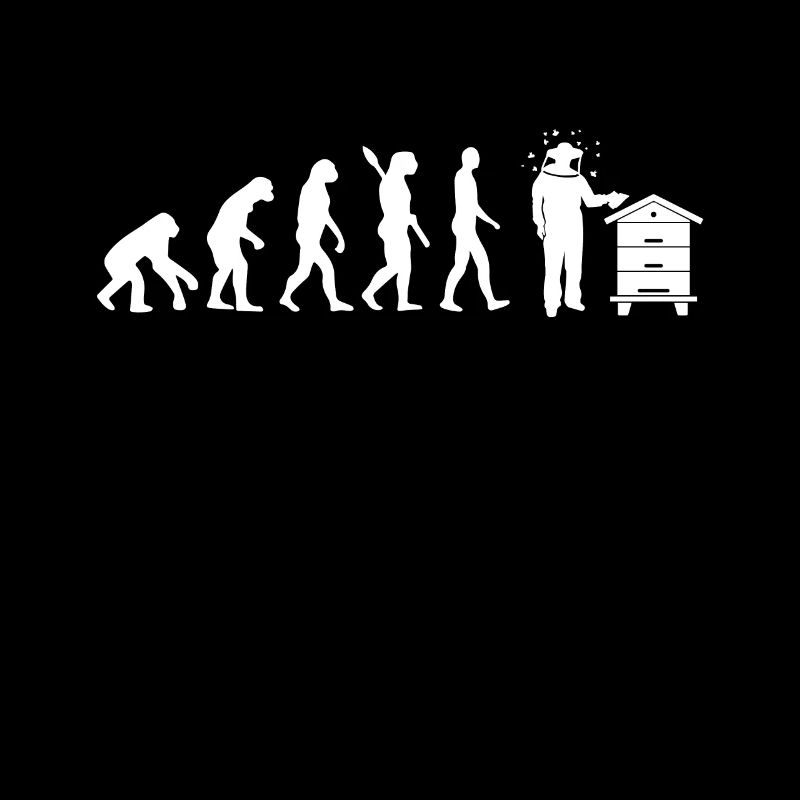 Imker - Evolution des Menschen, Darwin