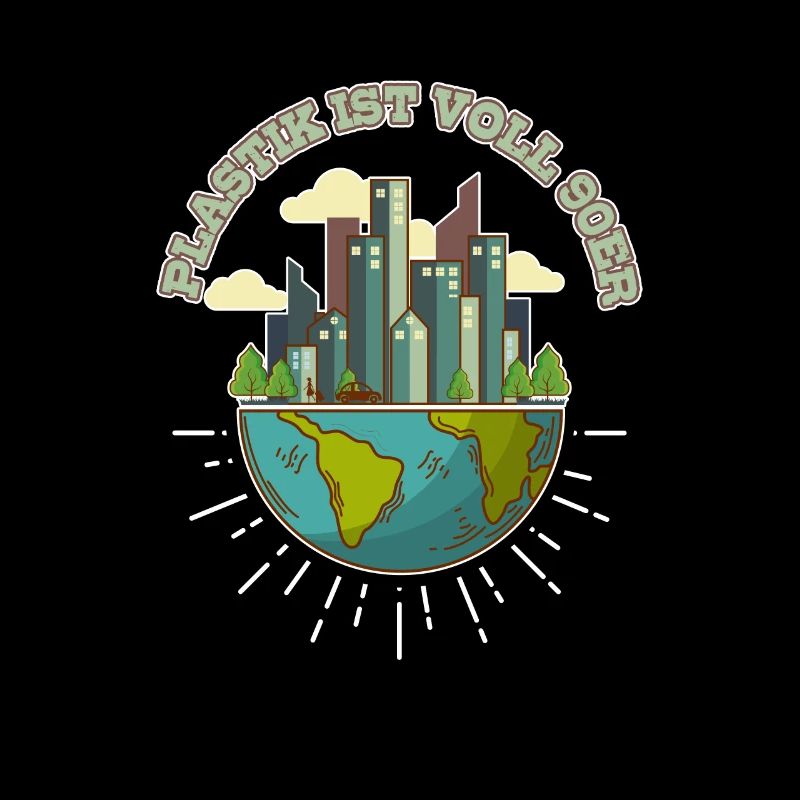 Plastic 90S Climate Protection Environment