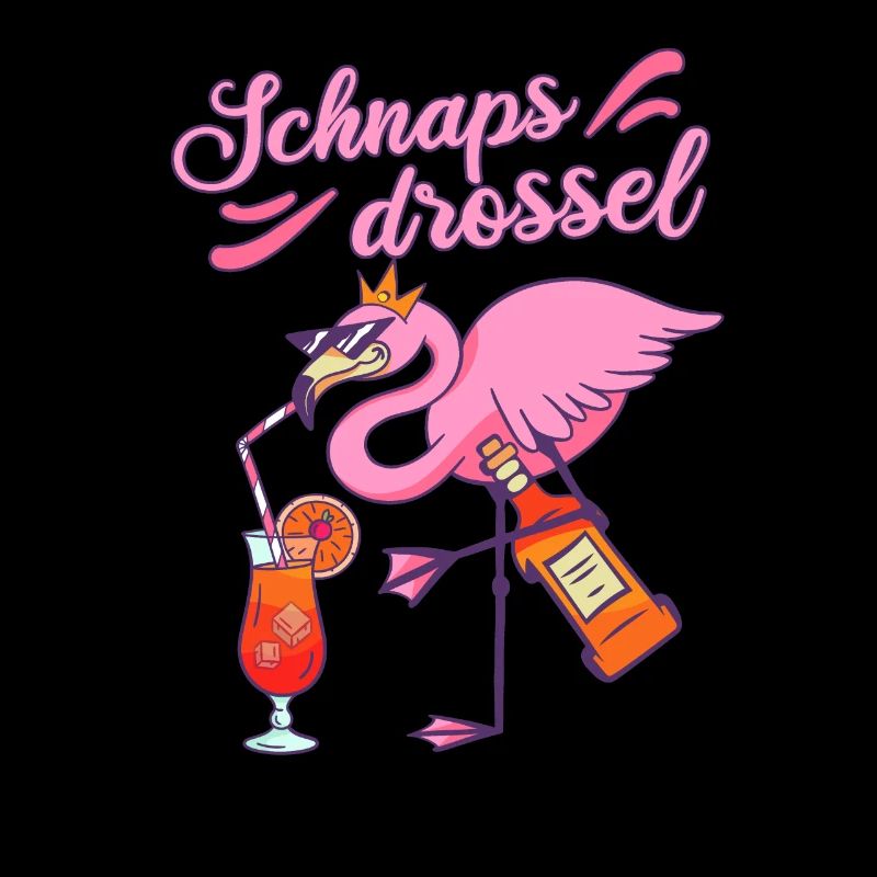 Schnapsdrossel Mädelsabend beste Freundin Geschenk