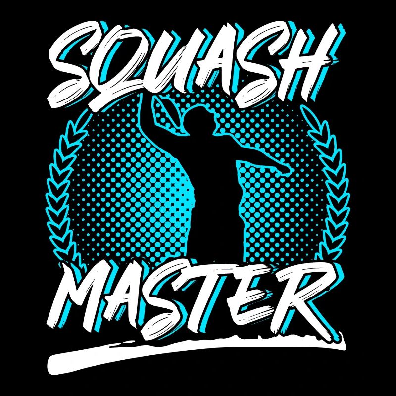 Squash Master Funny Squash Player Fan Gift