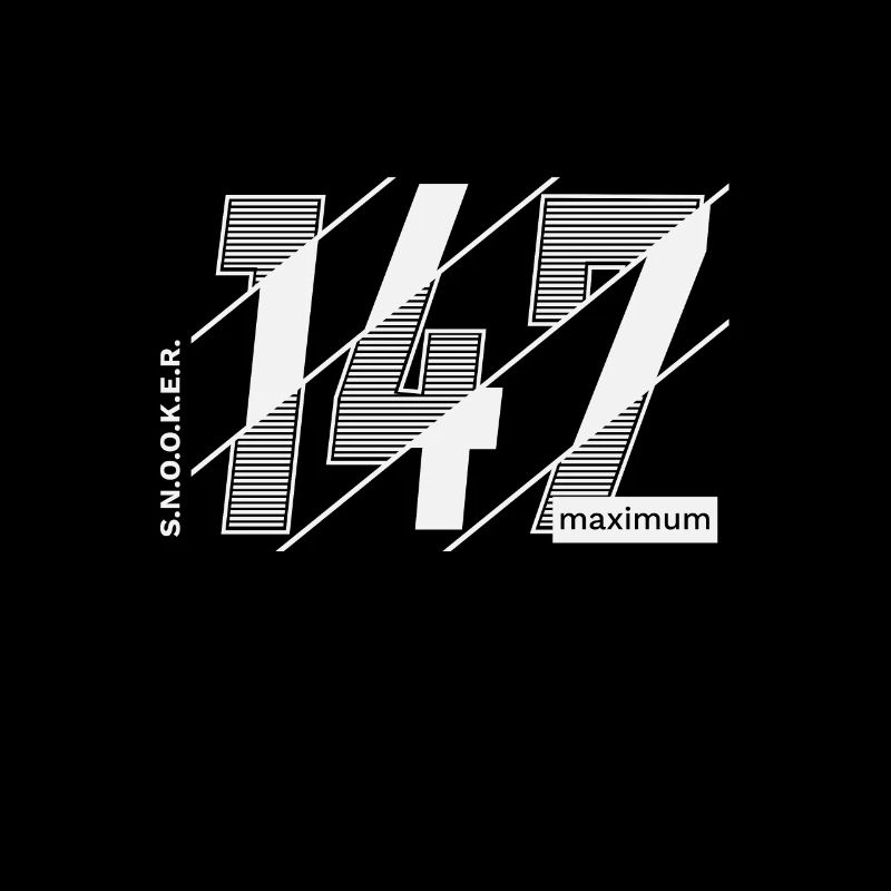 Snooker Frame 147 Maximum Gift