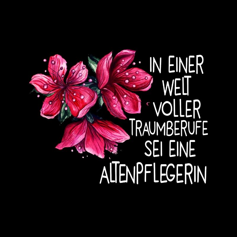 Sei eine Altenpflegerin