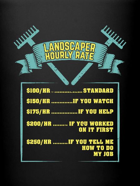 Landscaper Hourly Gift