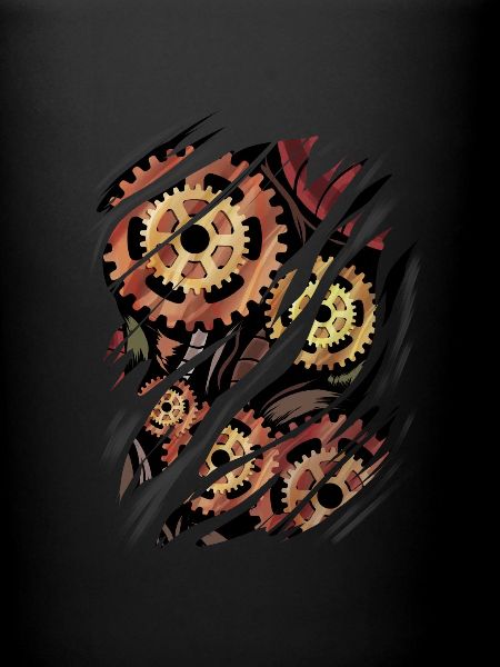 Steampunk gears gift
