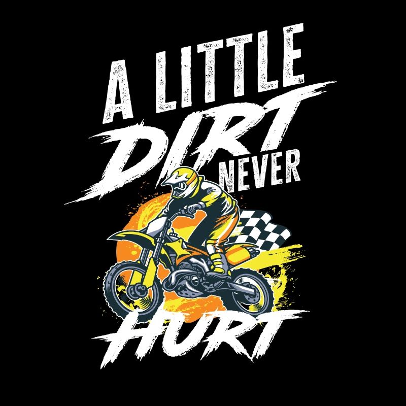 Cadeau de course de sport extrême de motocross