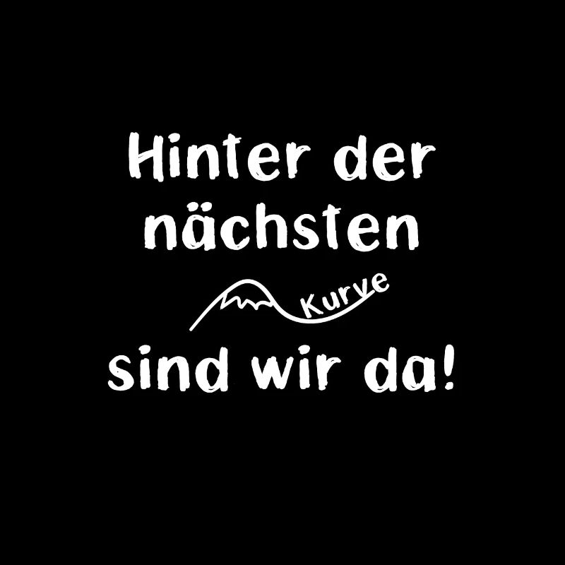 Hinter der nächsten Kurve sind wir da Wandern Berg
