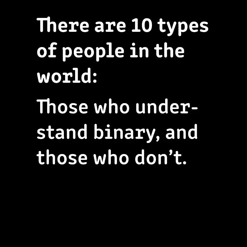 Understand Binary Web Developer Coder