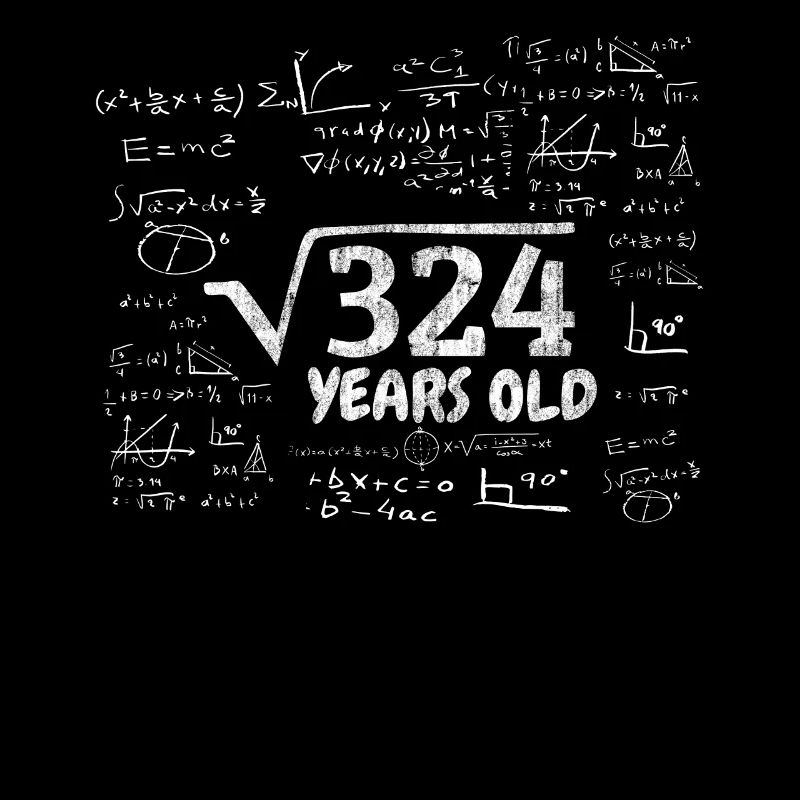 18th birthday math student gift idea