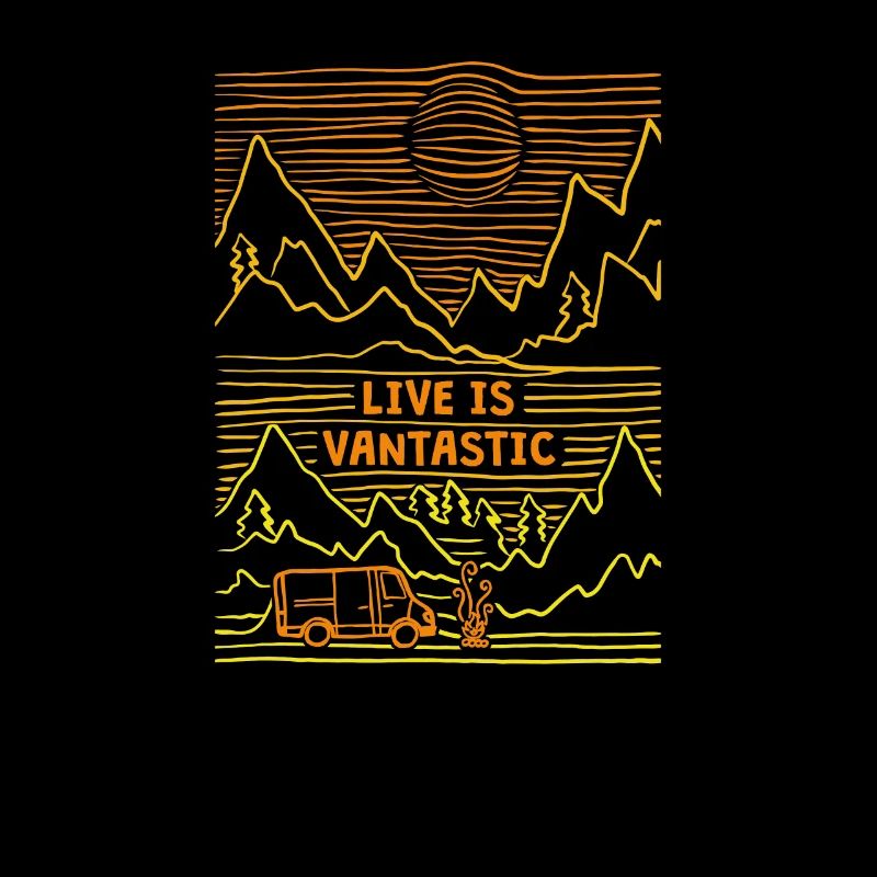 Life Is Vantastic, Camping Camper Van
