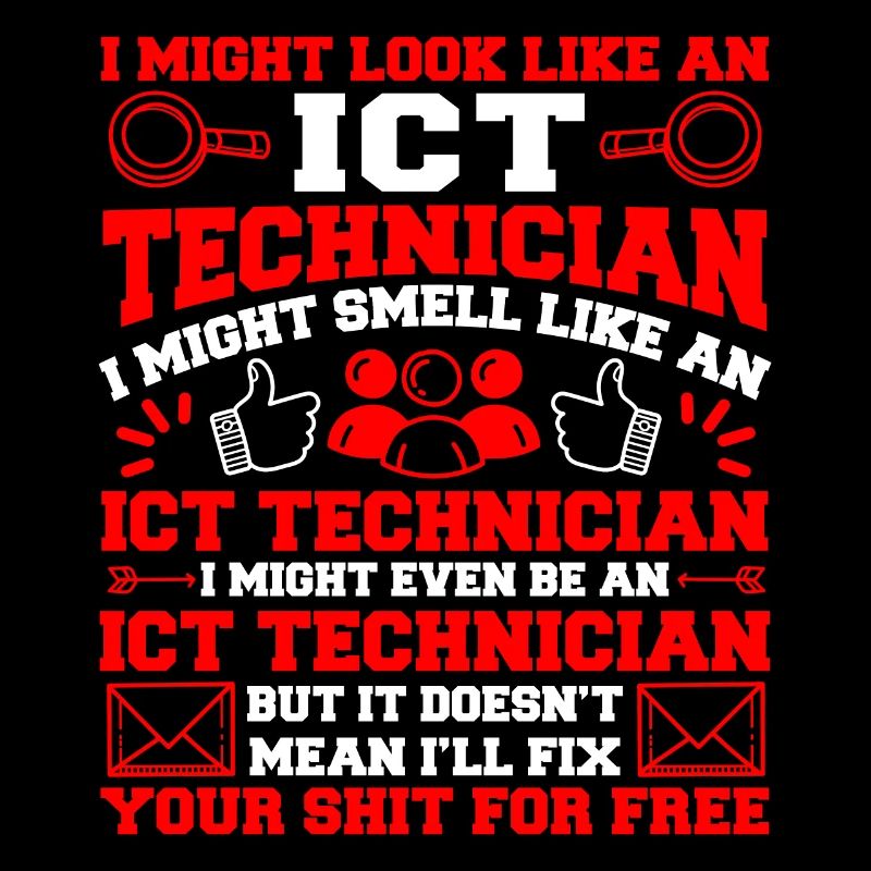 Je pourrais ressembler à un technicien en TIC