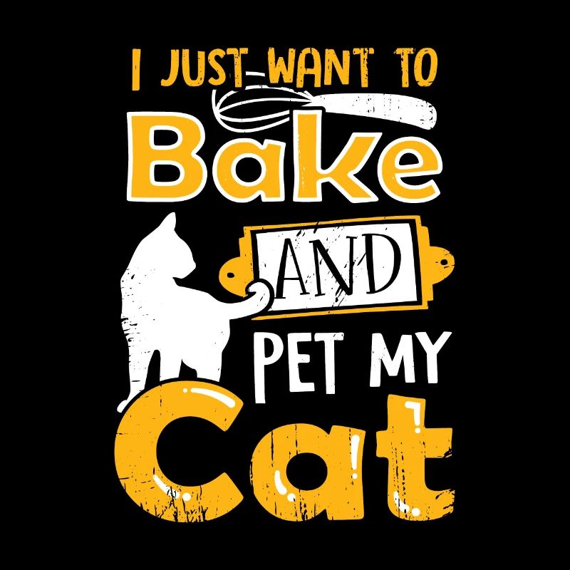Baking Baker Cat Cat Holder Gift