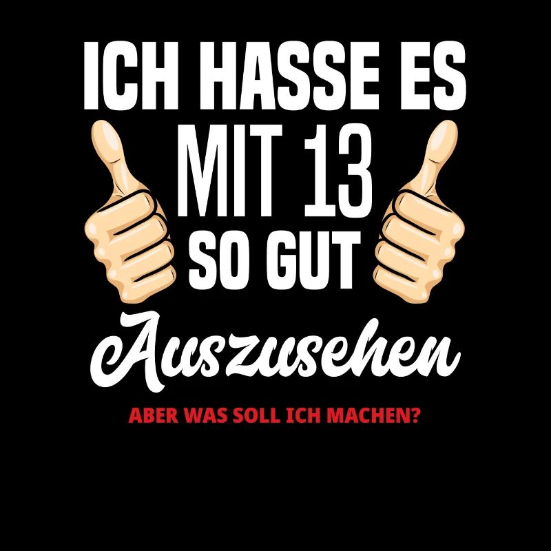 13. Geburtstag Geburtstagsshirt Geschenk