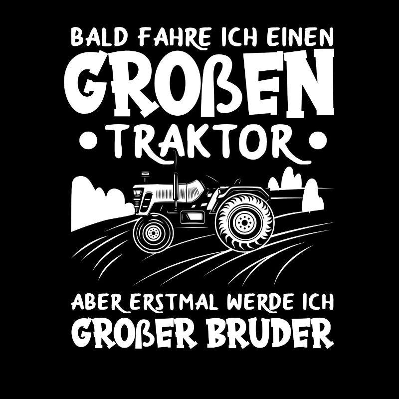 Ich Werde großer Bruder Traktor Sohn Geschenk
