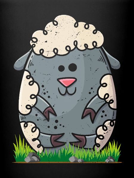 Joyeuse Pâques Oeuf Mouton