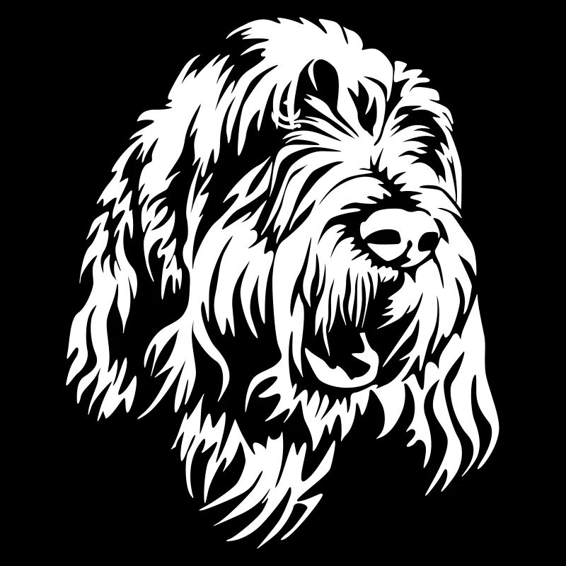 Spinone Italiano Head "Black Edition"