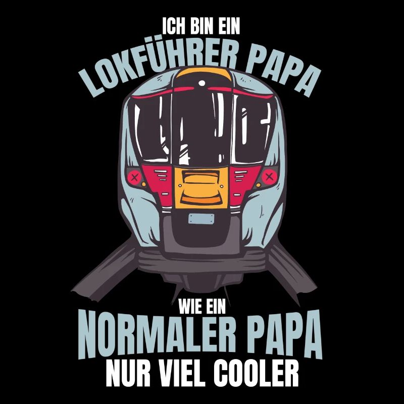Lokführer Papa Zugführer Eisenbahn Geschenk