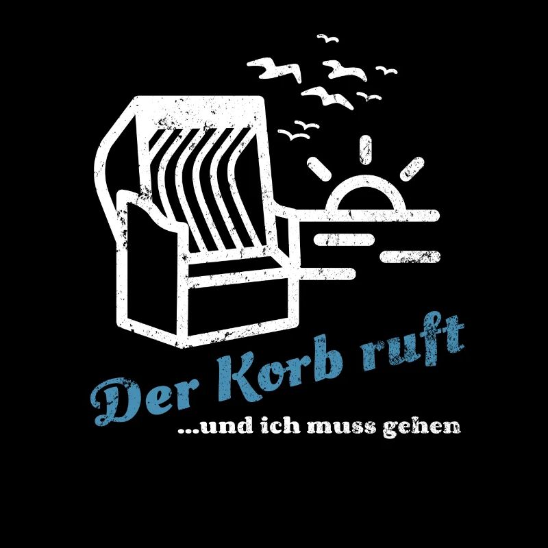Der Korb ruft - Strandkorb Erholung Strand
