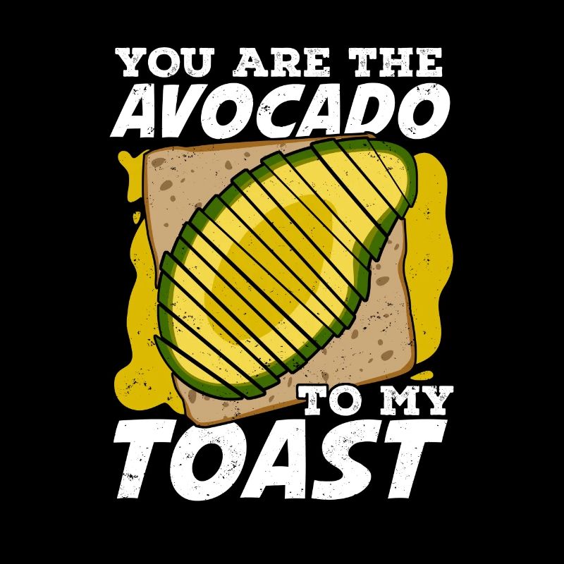 Avocado Partnerschaft Liebe Ehepaar Geschenk