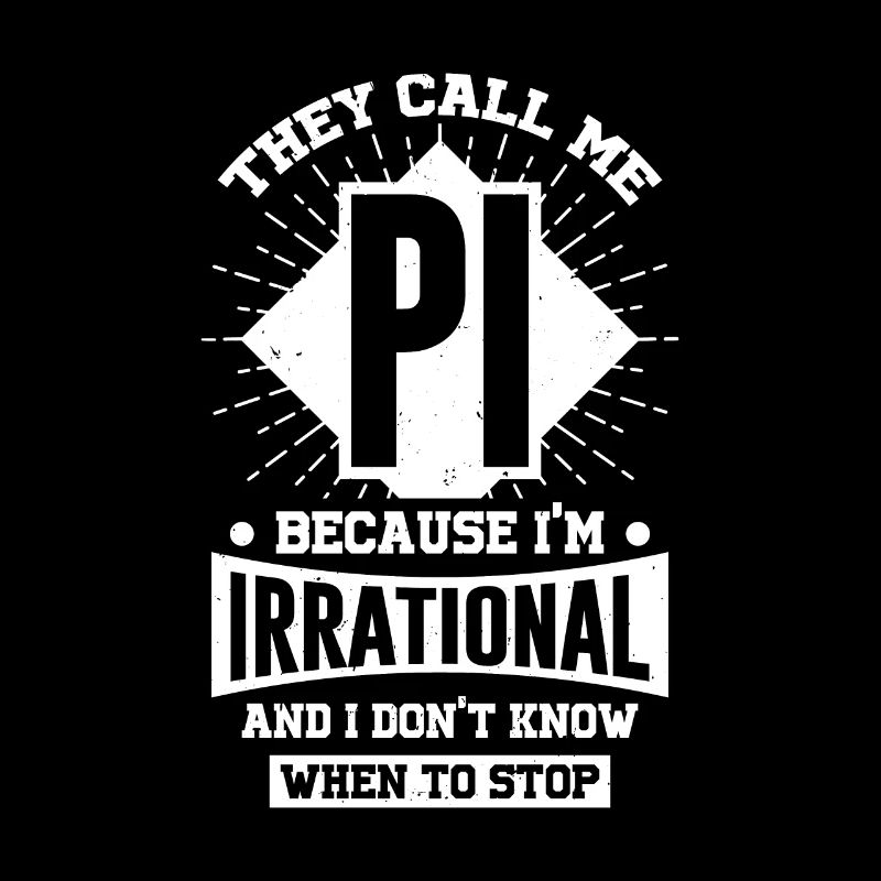 Drôle de Maths École Pi Mathématicien cadeau