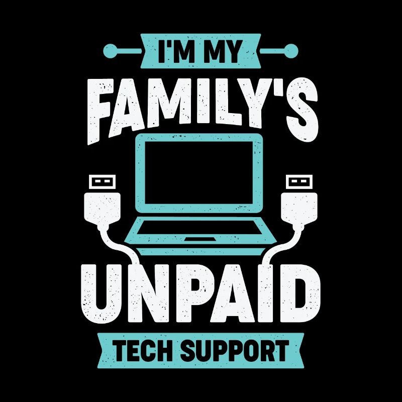 Lustiges Computer IT-Support Mitarbeiter Geschenk