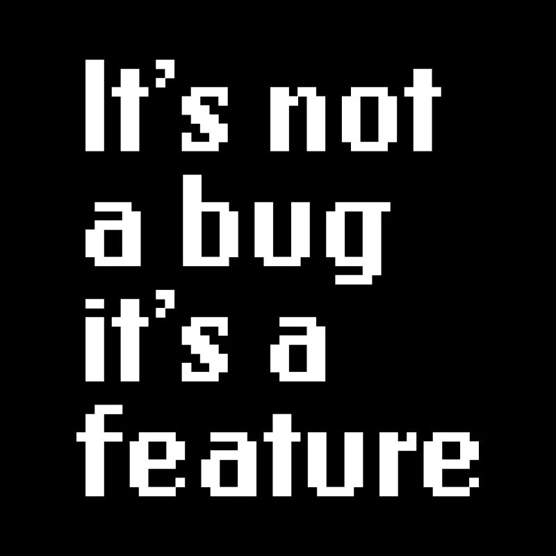 It’s Not A Bug It’s A Feature Web App Developer