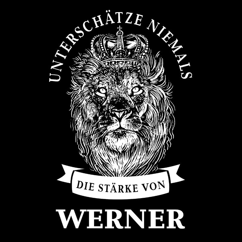 Werner Geschenk Name Löwe