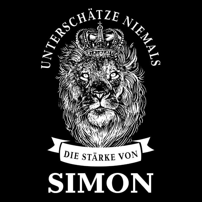 Simon Geschenk Name Löwe