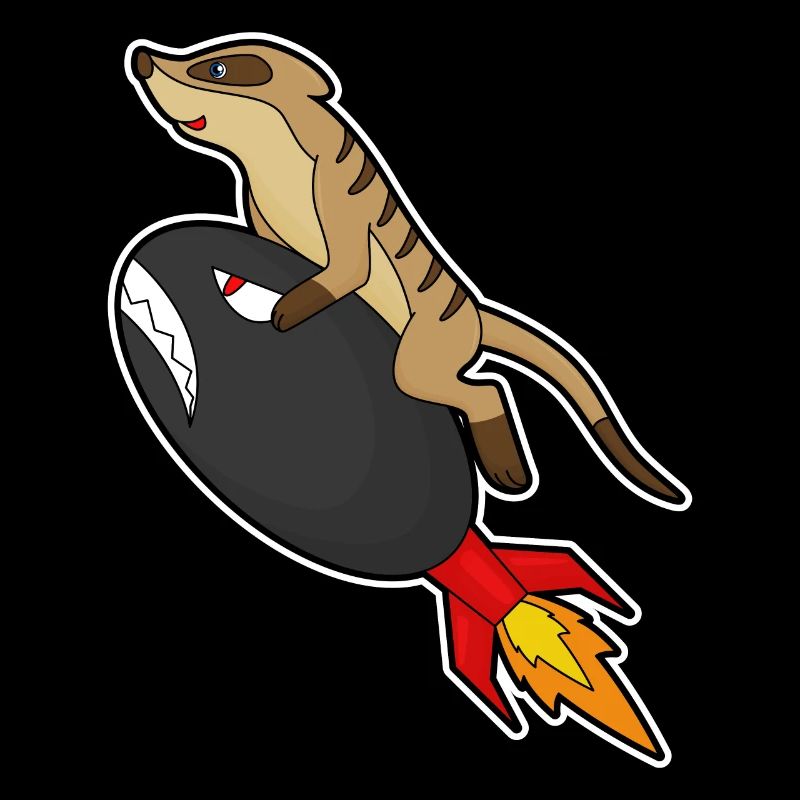 Erdmännchen Rakete