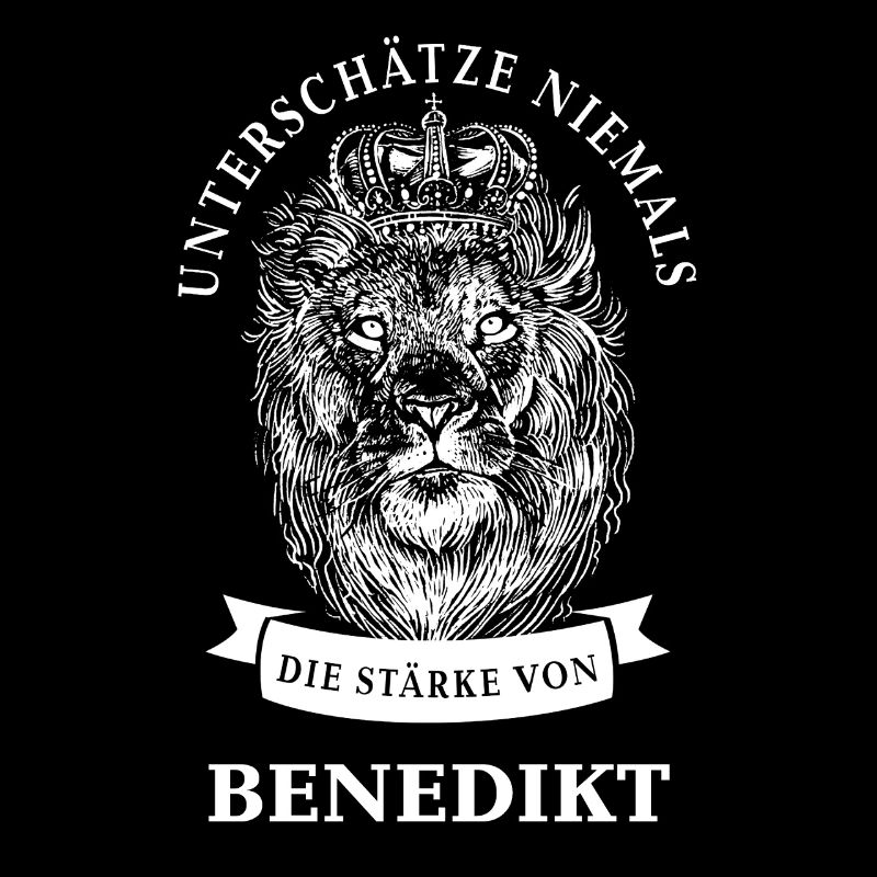 Benedikt Geschenk Name Löwe