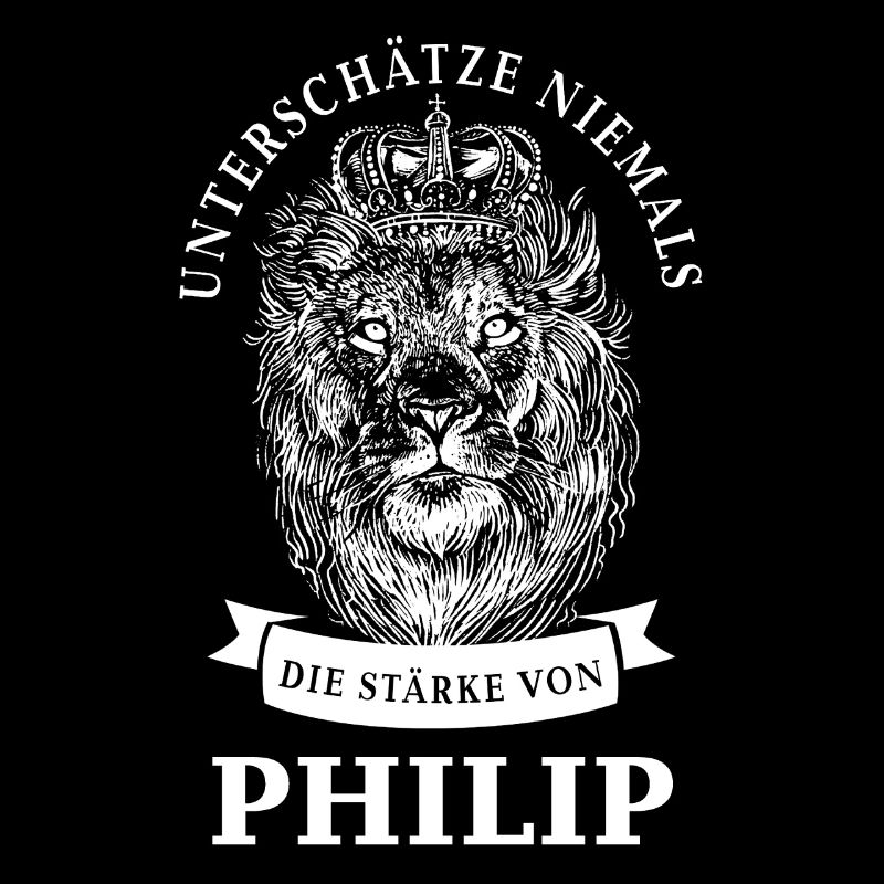 Philip Geschenk Name Löwe