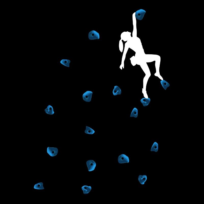 Escalade de bloc Blue Boulder poignées Mme Lady