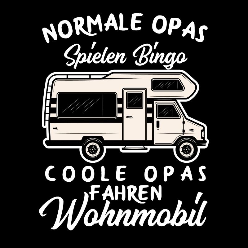 Camper Alter Mann Opa Geschenkidee Campen