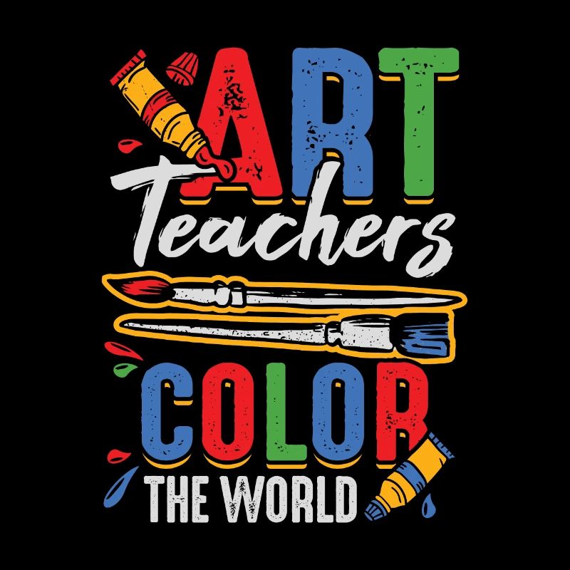 Bildende Kunst Lehrer Schule Kunstlehrer Geschenk