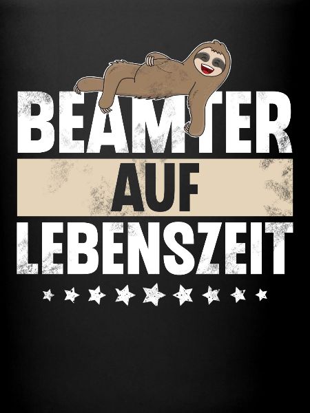 Beamter Auf Lebenszeit Faultier