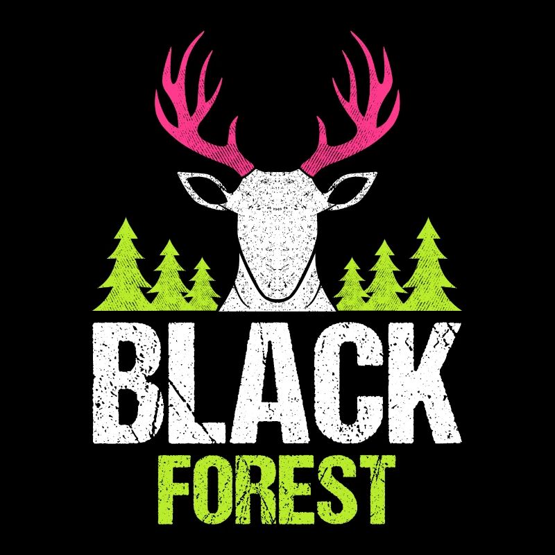 Black Forest Deer Antler Pink