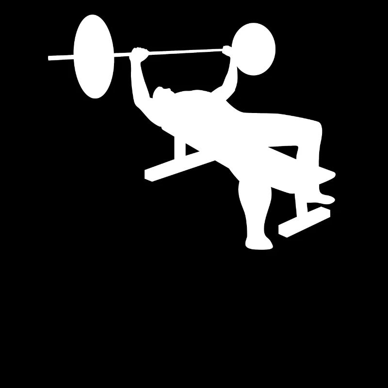 Bodybuilder Power Sport Bench Press Gift
