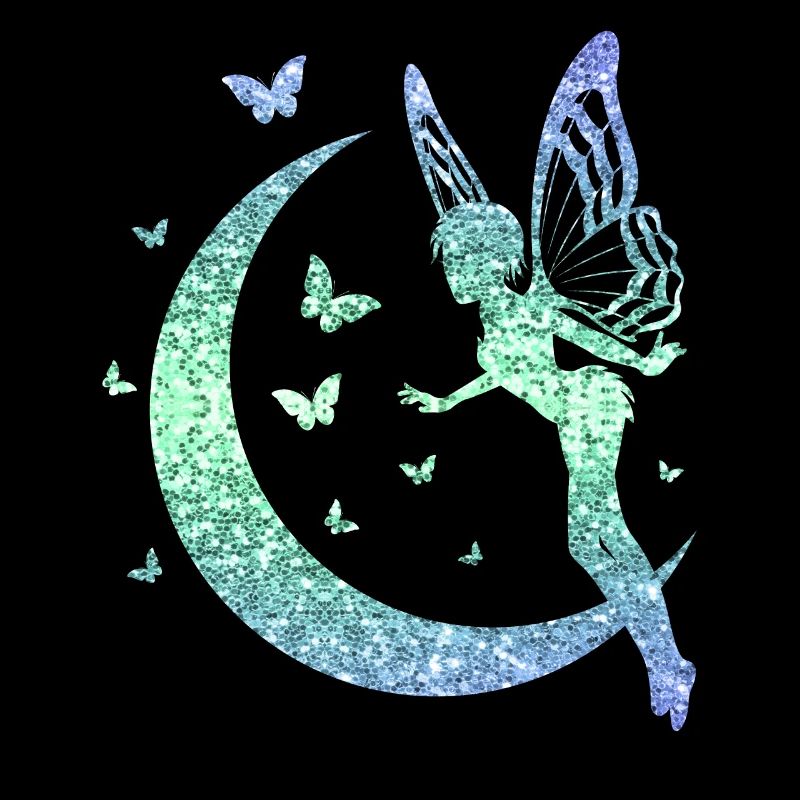 Glitzer Fee Elfe Märchen Damen Mädchen Geschenk