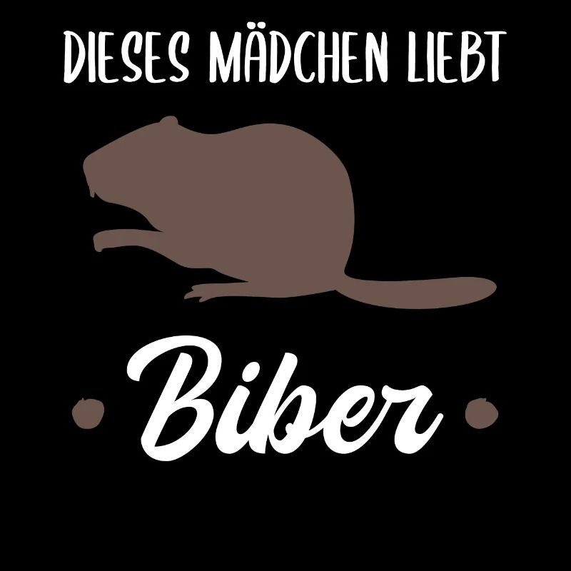 Biber Waldtiere Tierliebhaber Mädchen Geschenk