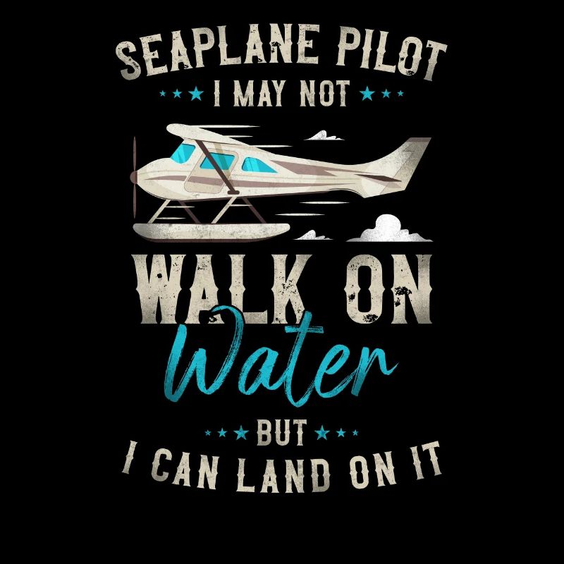 Airplane Pilot Vintage Seaplane