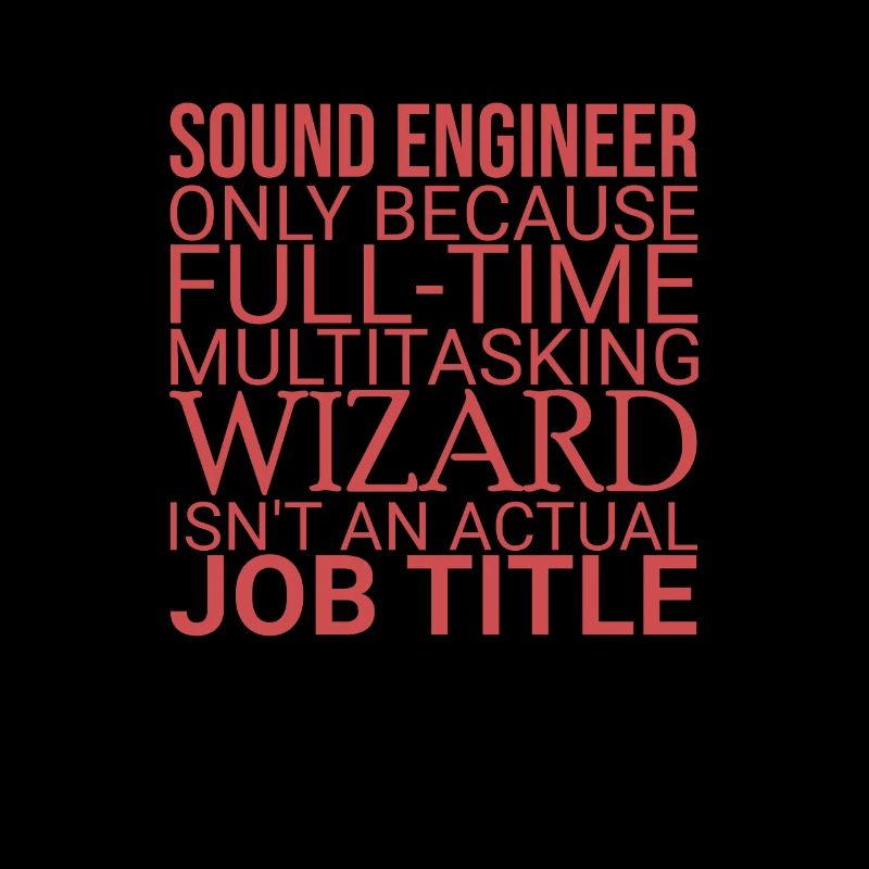 "Sound Engineer Wizard | Sound engineering"