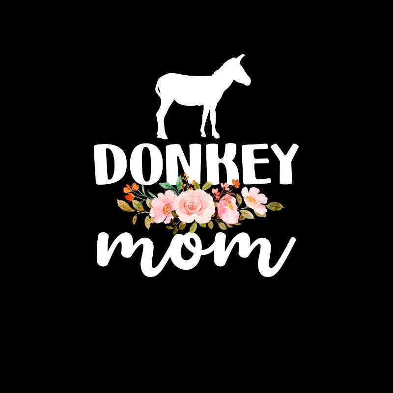 Esel Mutter Bauernhof Donkey Muttertag Geschenk