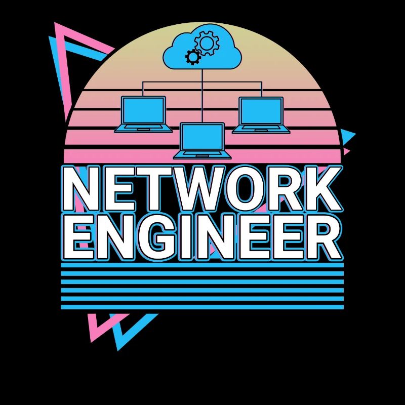 Network Engineer Vaporwave Aesthetic Retro-Ges