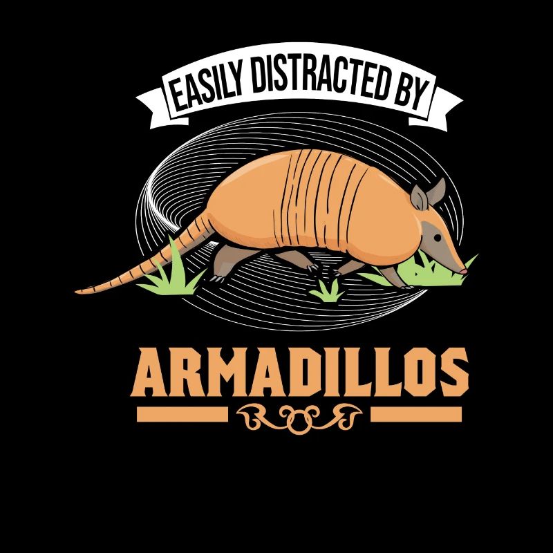 Easily distracted by Armadillo's armadillo
