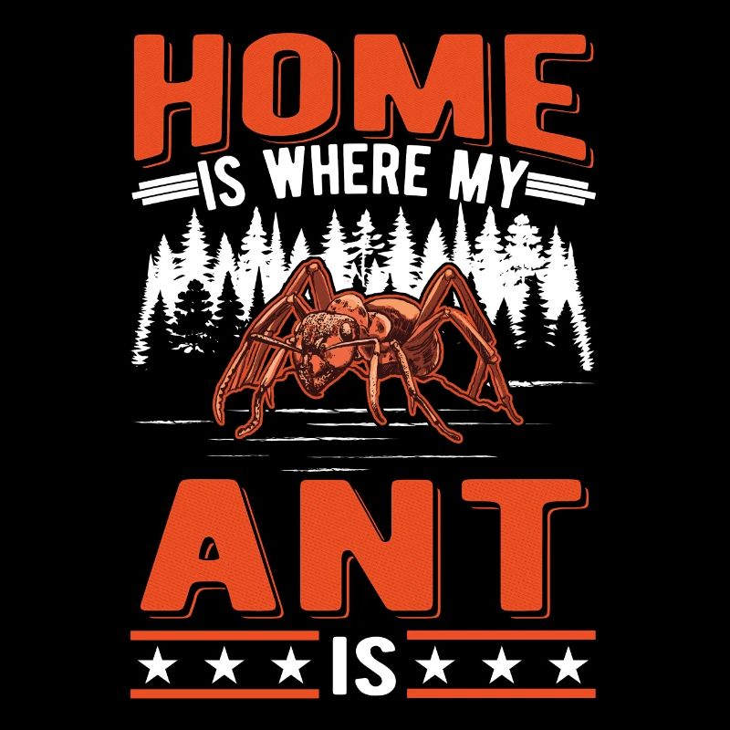 La maison est l’endroit où ma fourmi est fourmi de ferme de fourmis
