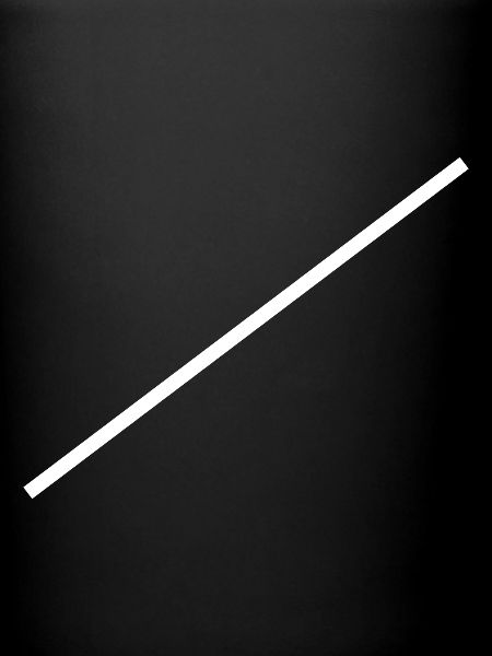 White line Diagonal