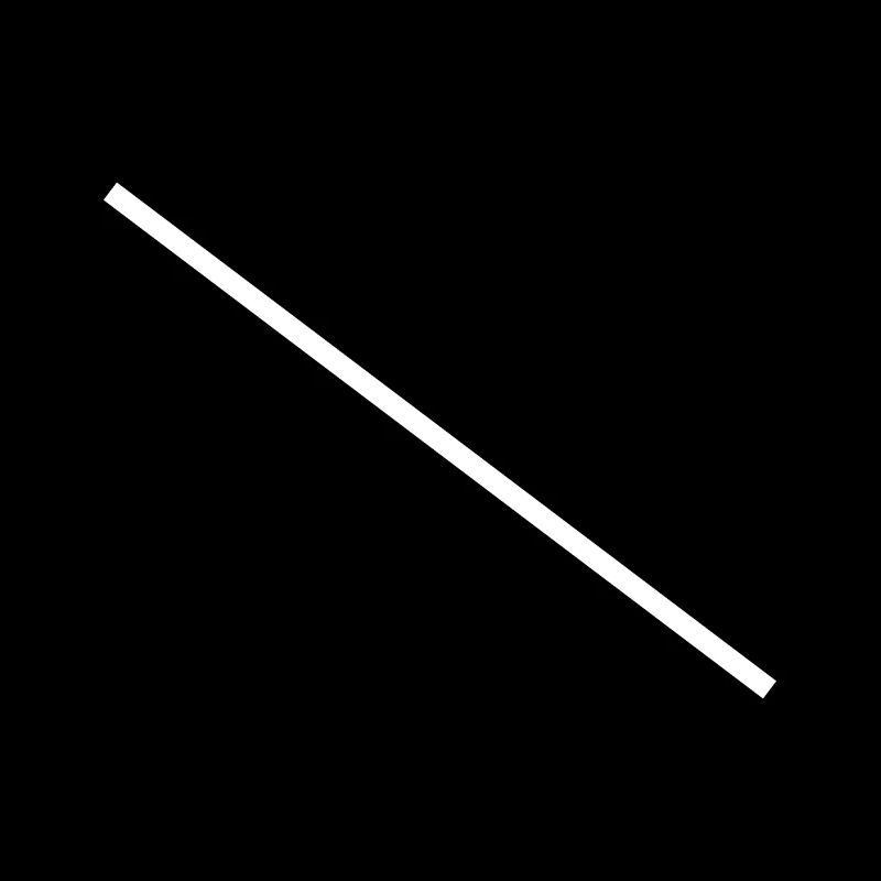 Weisser Diagonaler Balken